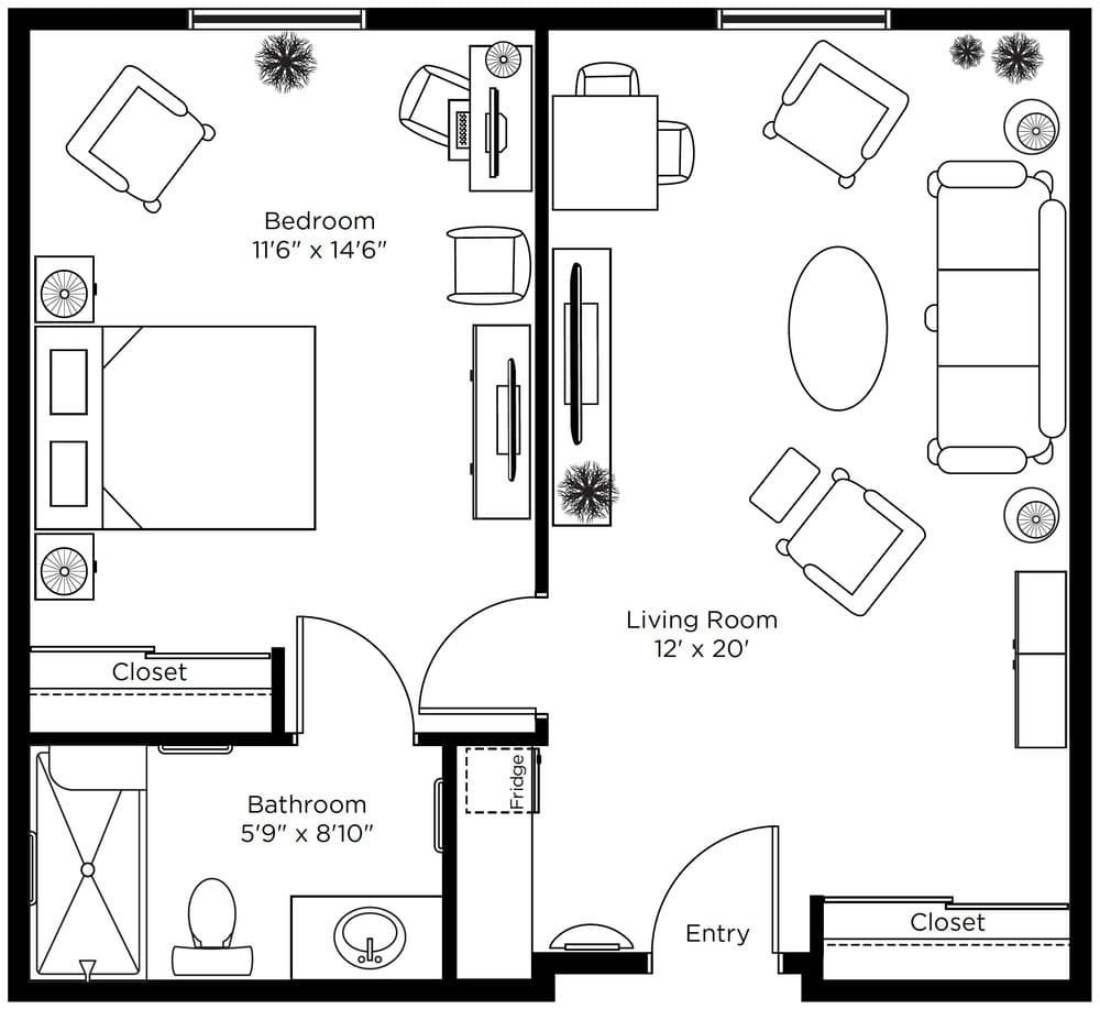 James Street Senior Living Floorplan