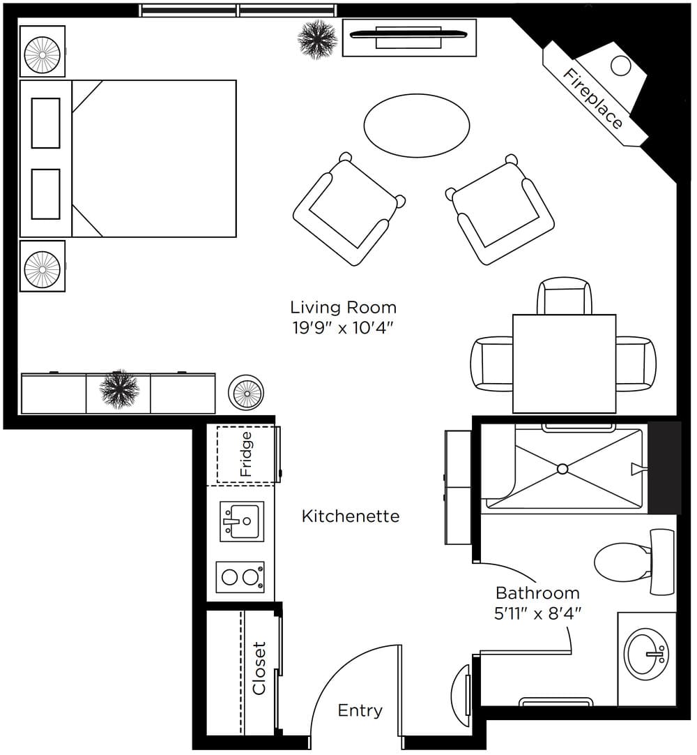 James Street Senior Living Floorplan