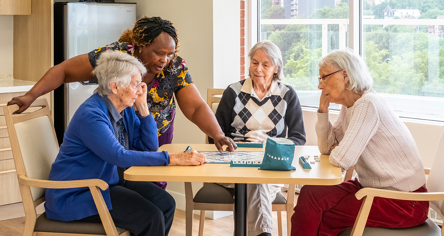 Residents at the Edinburgh Senior Living by Levente Living